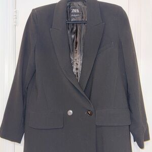 Zara Women's Elegant Black Blazer